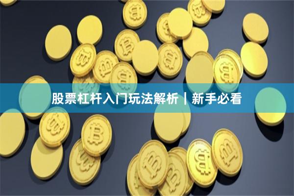 股票杠杆入门玩法解析｜新手必看